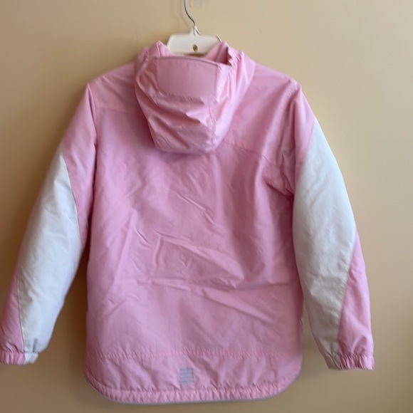 Lands End Girls Youth Snow Ski Winter Coat Jacket Fleece Lined Size L 14 - Picture 3 of 8